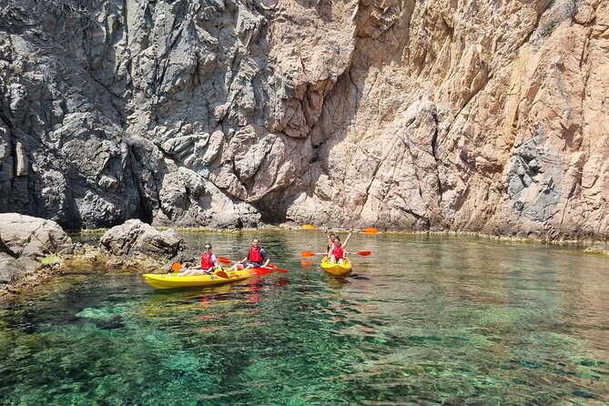 Tossa de Mar: Kayak & Snorkel Tour with Paella from Barcelona - Leaving Barcelona in an 8-Seat Van, Not a Crowd