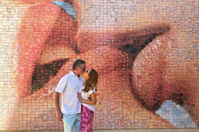 UnCommon Barcelona by Bike! Top Sights and Hidden Corners - Getting rolling from Plaça George Orwell, with bikes sorted fast