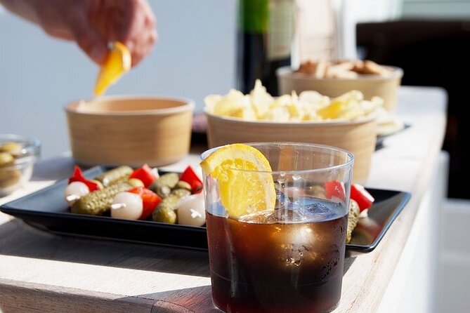 Vermouth in Catamaran A gastronomic experience in Barcelona - What the onboard setup actually includes (and what it does not)