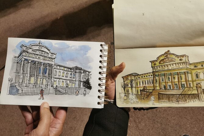 Workshop to learn Drawing and Watercolor in charming places - From First Marks to a Page You Want to Keep