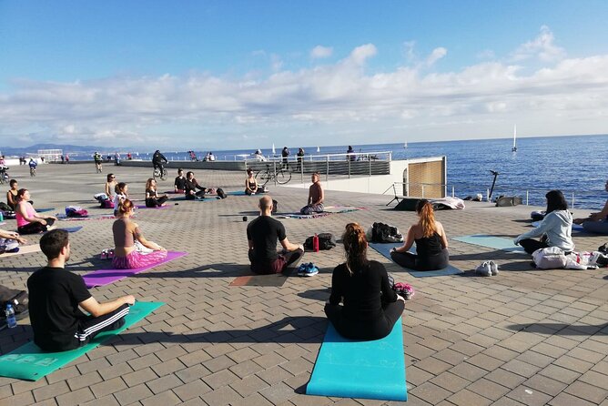 Yoga by the Sea in Barcelona - Espigó del Bogatell, where your schedule gets quiet