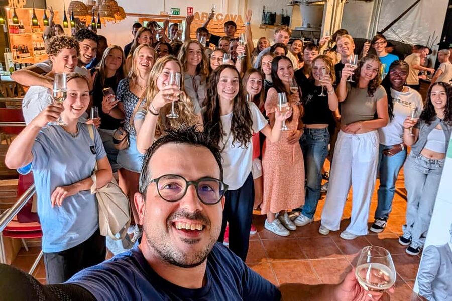Your Cava, Your Story – Wine workshop experience at Artcava - Entering the 14th-Century Farmhouse and Getting Oriented